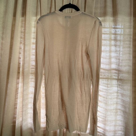 COS Off-White 100% merino wool crew neck - Picture 6 of 7